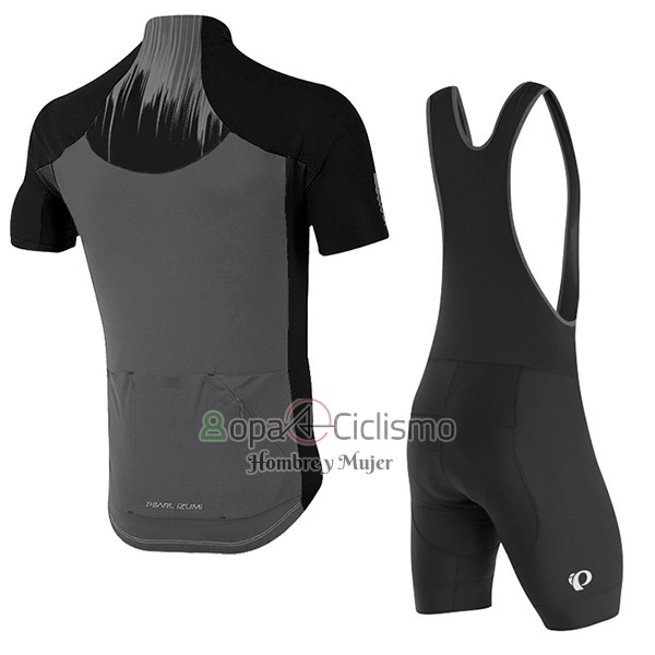 Pearl Izumi Ropa Ciclismo Culotte Corto 2017 Hombre Mangas Cortas Negro y Gris